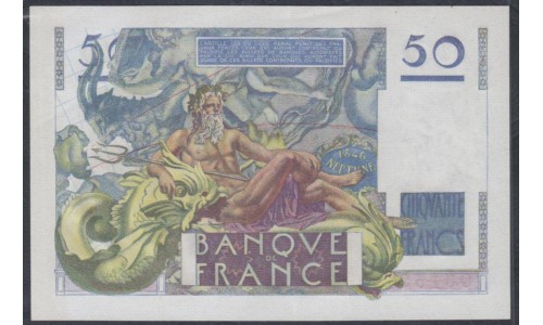 Франция  50 Франков  2-10-1947 года (France 50 Francs  2-10-1947) P 127b: UNC