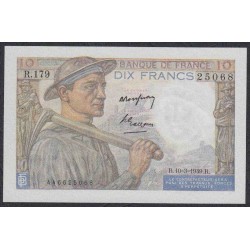 Франция  10 Франков  30=6=1949 года (France 10 Francs 30=6=1949) P 99f: aUNC