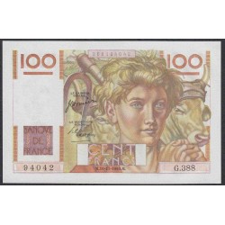 Франция  100 Франков  16-11-1950 года (France 100 Francs  16-11-1950) P 128c: UNC