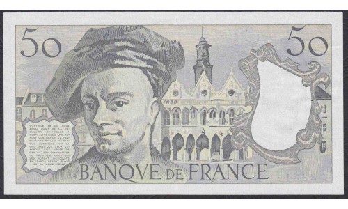 Франция  50 Франков 1976 года (France 50 Francs  1976) P 152a: aUNC