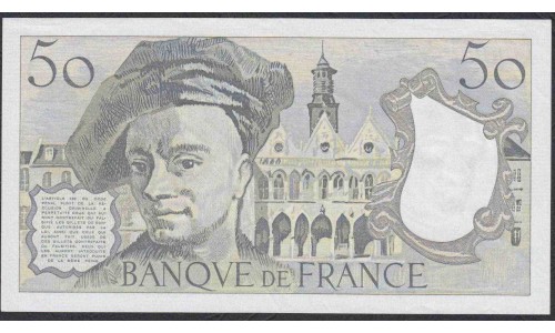 Франция  50 Франков 1983 года (France 50 Francs  1983) P 152b: XF/aUNC