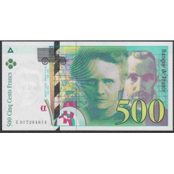 Франция  500 Франков 1994 года (France 500 Francs  1994) P 160a:  UNC--