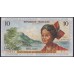 Французские Антильские Острова 10 франков 1964 год, 60823 Y.7 (FRENCH Antilles  10 Francs 1964)  P 8b: UNC