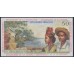 Французские Антильские Острова 50 франков 1964 год, 01463 Y.2, РАРИТЕТ (FRENCH Antilles, Republique Francaise 50 Francs 1964)  P 9b: UNC
