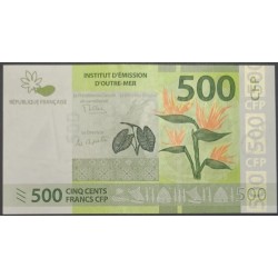 Французcкие Тихоокеанские Территории 500 франков б\д (2014 года) (French Pacific Territories 500 Francs ND (2014 year)) P 5a(2): UNC