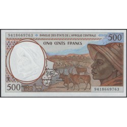 Габон 500 франков 1994 (Gabonaise 500 francs 1994) P 401L : UNC