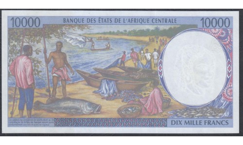 Габон 10000 франков 2000 (Gabonaise 10000 francs 2000) P 405L : UNC