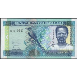 Гамбия 25 даласи (2001-2005) (Gambia 25 dalasis (2001-2005)) P 22c: UNC