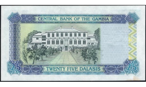 Гамбия 25 даласи (2001-2005) (Gambia 25 dalasis (2001-2005)) P 22c: UNC