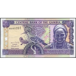 Гамбия 50 даласи (2001-2005) (Gambia 50 dalasis (2001-2005)) P 23а : UNC