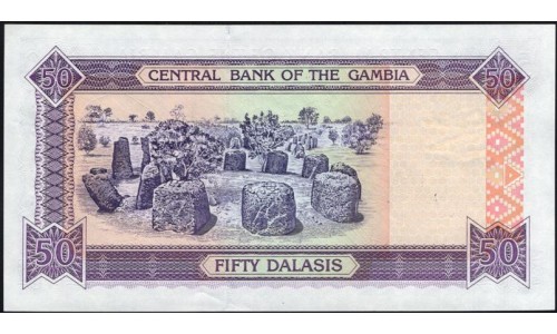 Гамбия 50 даласи (2001-2005) (Gambia 50 dalasis (2001-2005)) P 23а : UNC
