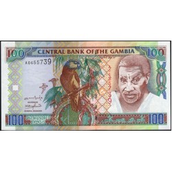 Гамбия 100 даласи (2001-2005) (Gambia 100 dalasis (2001-2005)) P 24a : UNC