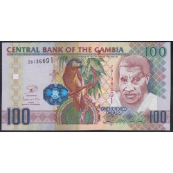 Гамбия 100 даласи (2006-2013) Замещение (Gambia 100 dalasis (2006-2013) Replacement) P 29c(z) : UNC
