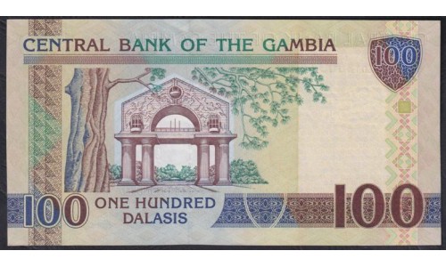 Гамбия 100 даласи (2006-2013) Замещение (Gambia 100 dalasis (2006-2013) Replacement) P 29c(z) : UNC
