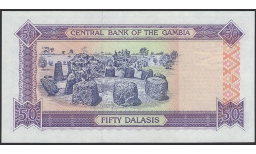 Гамбия 50 даласи (1996) (Gambia 50 dalasis (1996)) P 19a : UNC