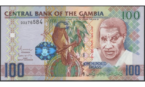 Гамбия 10 даласи (2006-2013) (Gambia 10 dalasis (2006-2013)) P 26a: UNC