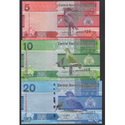 Гамбия набор из 5-ти банкнот (2019) (Gambia set of 5 notes (2019)) P W37-41 : UNC