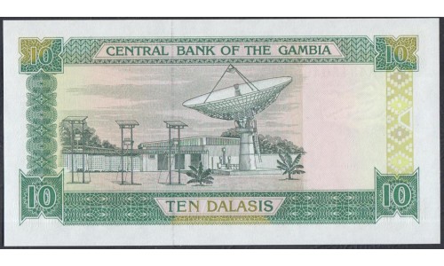 Гамбия 10 даласи (1991-95) (Gambia 10 dalasis (1991-95)) P 13b : UNC