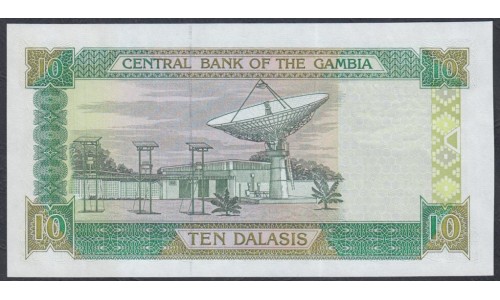 Гамбия 10 даласи (2001) (Gambia 10 dalasis (2001)) P 21a: UNC