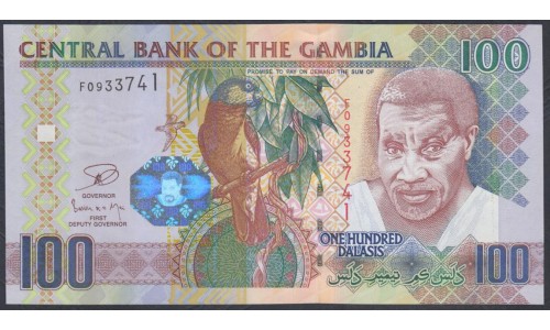 Гамбия 100 даласи (2006-2013) (Gambia 100 dalasis (2006-2013)) P 29c: UNC