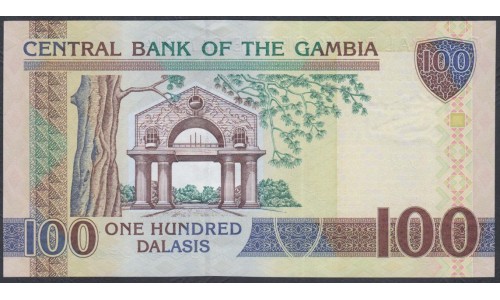 Гамбия 100 даласи (2006-2013) (Gambia 100 dalasis (2006-2013)) P 29c: UNC