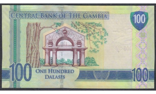Гамбия 100 даласи (2015) (Gambia 100 dalasis (2015)) P 35: UNC