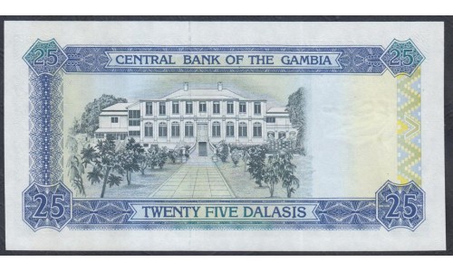 Гамбия 25 даласи (1991-95) (Gambia 25 dalasis (1991-95)) P 14: UNC