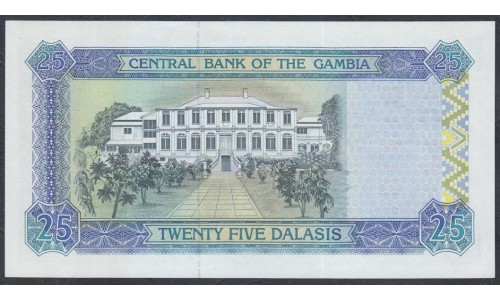Гамбия 25 даласи (1996) (Gambia 25 dalasis (1996)) P 18a: UNC