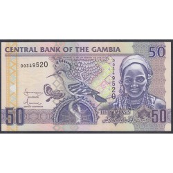 Гамбия 50 даласи (2006-2013) (Gambia 50 dalasis (2006-2013)) P 28a: UNC