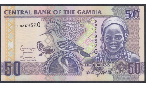 Гамбия 50 даласи (2006-2013) (Gambia 50 dalasis (2006-2013)) P 28a: UNC