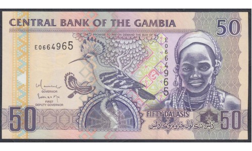 Гамбия 50 даласи (2006-2013) (Gambia 50 dalasis (2006-2013)) P 28b: UNC