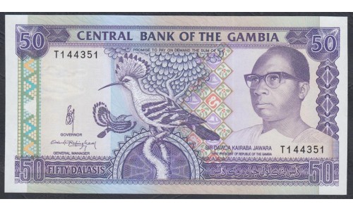 Гамбия 50 даласи (1989-95) (Gambia 50 dalasis (1989-95)) P 15: UNC
