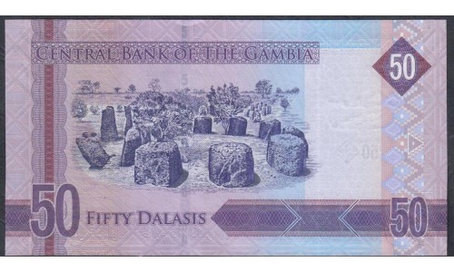 Гамбия 50 даласи (2015) (Gambia 50 dalasis (2015)) P 34: UNC