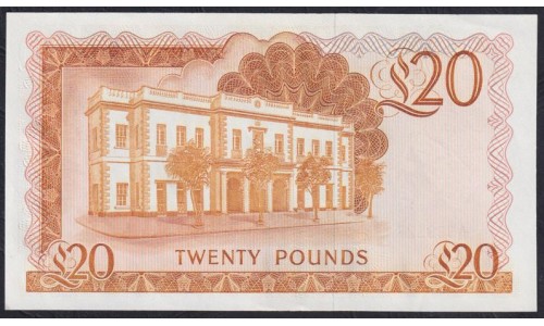 Гибралтар 20 фунтов 1986 (Gibraltar 20 pounds 1986) P 23c : Unc