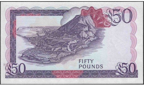 Гибралтар 50 фунтов 1986 (Gibraltar 50 pounds 1986) P 24 : Unc