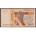 Западные Африканские Штаты (Гвинея - Биссау) 500 франков 2019 года (West African States (GUINE-BISSAU) 500 francs 2019) P919Sh: UNC
