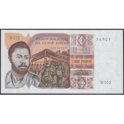 Гвинея - Биссау 100 песо 1975 (GUINE-BISSAU 100 pesos 1975) P 2: UNC