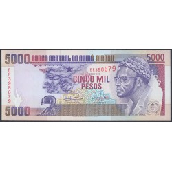Гвинея - Биссау 5000 песо 1993 (GUINE-BISSAU 5000 pesos 1993) P 14b : UNC