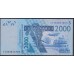 Западные Африканские Штаты (Гвинея - Биссау) 2000 франков 2017 года (West African States (GUINE-BISSAU) 2000 francs 2017) P916Sq: UNC