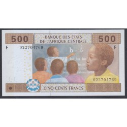 Гвинея Экваториальная  500 франков 2002 (Equatorial Guinea 2000 francs 2002) P 506Fa: UNC