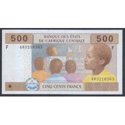 Гвинея Экваториальная  500 франков 2002 (Equatorial Guinea 2000 francs 2002) P 506Fc: UNC