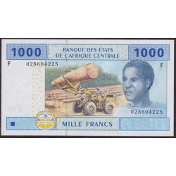 Гвинея Экваториальная  1000 франков 2002 (Equatorial Guinea 1000 francs 2002) P 507Fa: UNC 