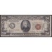 Гавайи 20 долларов США 1934А(1942) года, нечастые (20 Dollar 1934A (1942) Federal Reserve Bank - L (San Francisco Branch) - brown seal Overprint "Hawaii") P 41(2): VF