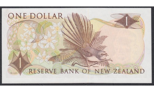 Новая Зеландия 1 доллар 1977-81 год, серия замещения (New Zealand 1 dollar 1977-81, REPLACEMENT) P 163d: UNC 