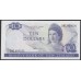 Новая Зеландия 10 долларов 1977-81 год (New Zealand 10 dollars 1977-81) P 166d: aUNC/UNC