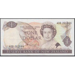 Новая Зеландия 1 доллар 1981-85 год (New Zealand 1 dollar 1981-85) P 169a: XF