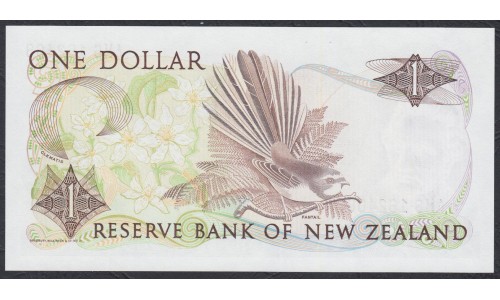 Новая Зеландия 1 доллар 1985-89 год (New Zealand 1 dollar 1985-89) P 169b: UNC