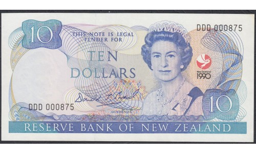 Новая Зеландия 10 долларов 1990 год (New Zealand 100 dollars 1990) P 176: UNC--
