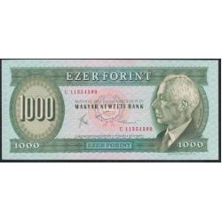 Венгрия 1000 форинтов 1983 года, (Hungary 1000 Forint  1983) P 173a: UNC
