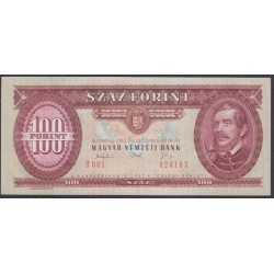 Венгрия 100 форинтов 1993 года, (Hungary 100 Forint  1993) P 174b: UNC